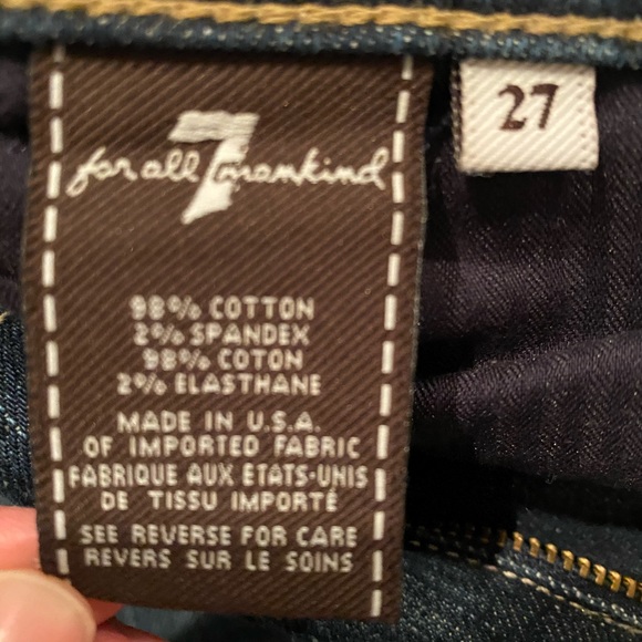 7 For All Mankind women’s boot cut jeans - Picture 5 of 6